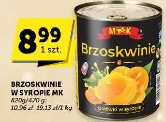 brzoskwinie w syropie