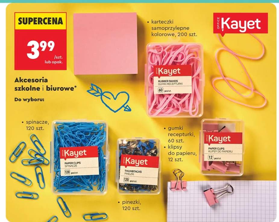 karteczki samoprzylepne