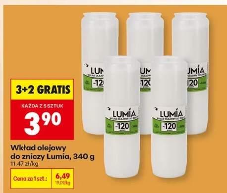 wkład olejowy do znicza