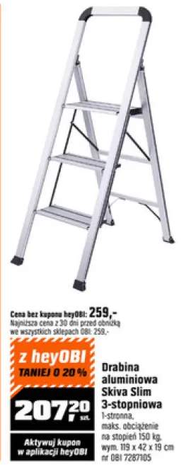 Drabina aluminiowa