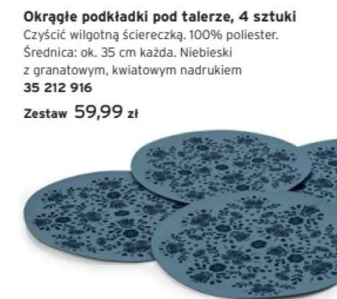 Podkładka pod talerze