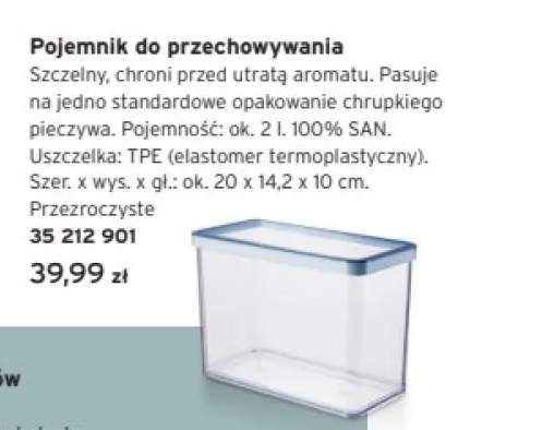 pojemnik do przechowywania