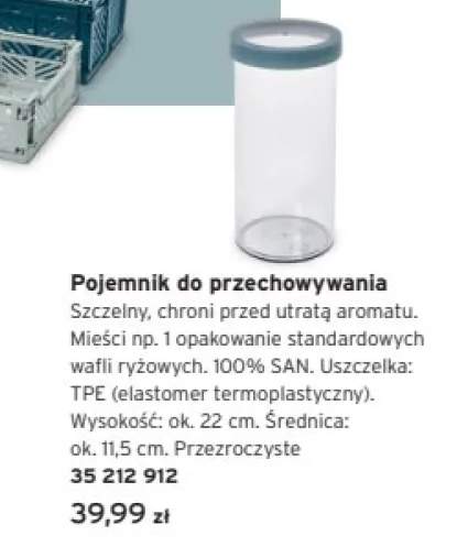 pojemnik do przechowywania
