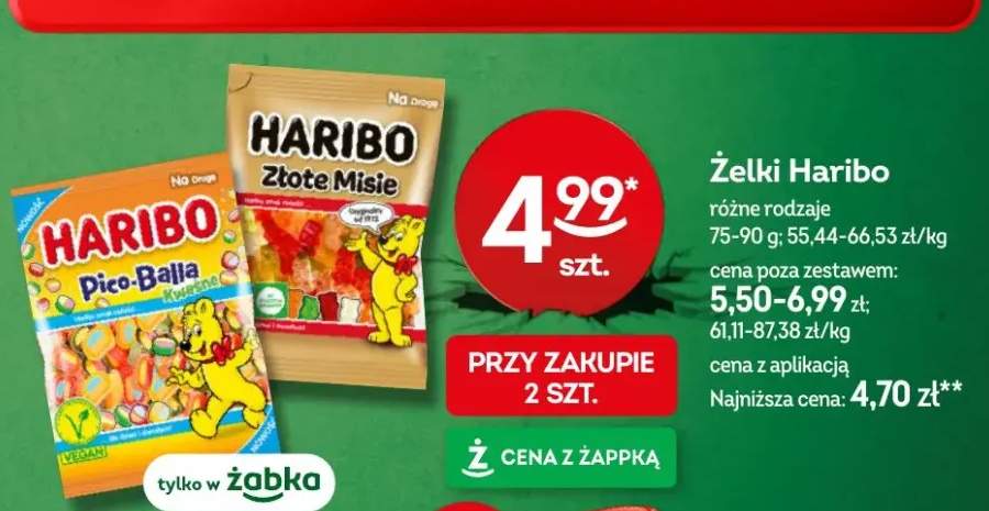 Żelki Haribo