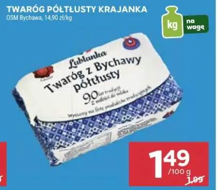 twaróg półtłusty