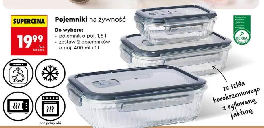Pojemniki do żywności