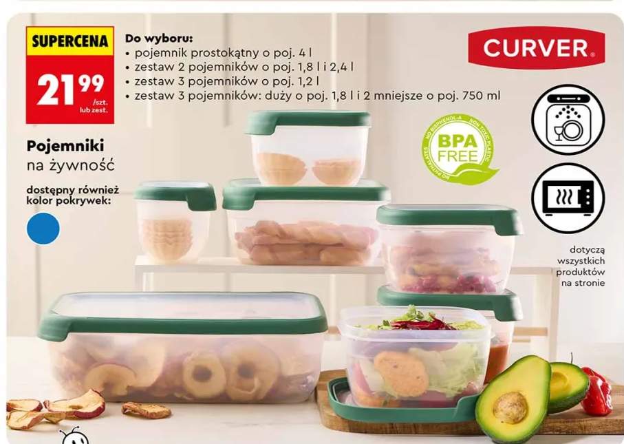 Pojemniki do żywności