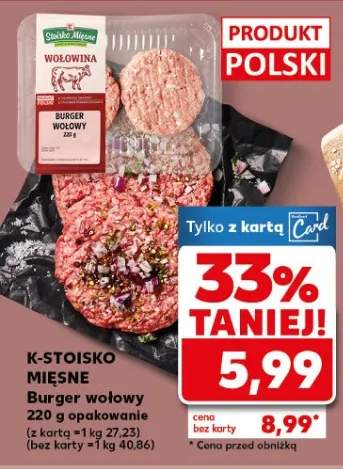 burger wołowy