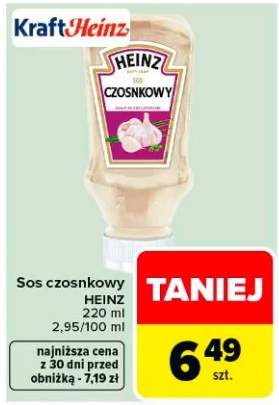 sos czosnkowy