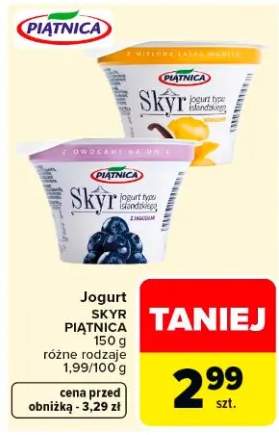 Skyr jogurt islandzki
