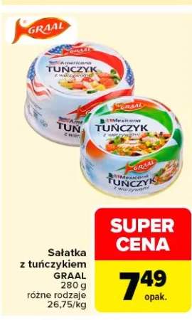 sałatka z tuńczykiem