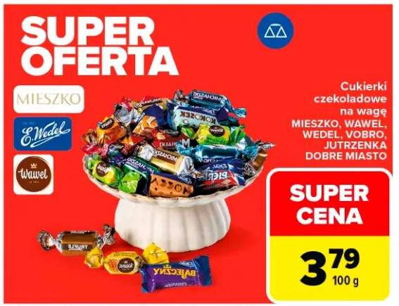 cukierki czekoladowe