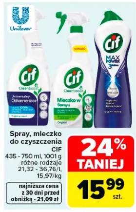 mleczko do czyszczenia