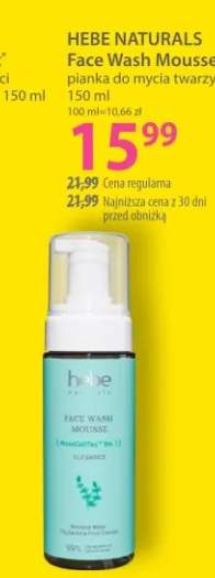 Pianka do mycia twarzy