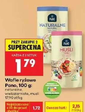 wafle ryżowe