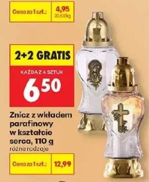 wkład do znicza