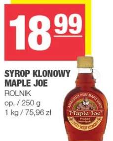 syrop klonowy