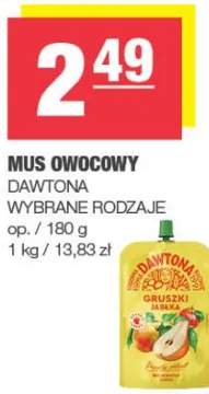 mus owocowy