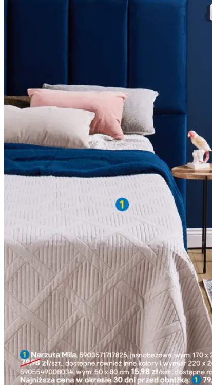 narzuta na łóżko
