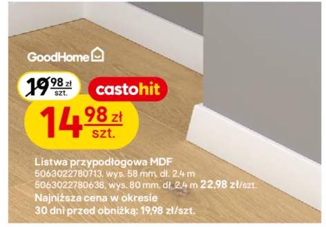 listwa przypodłogowa