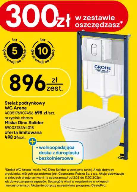 zestaw podtynkowy wc