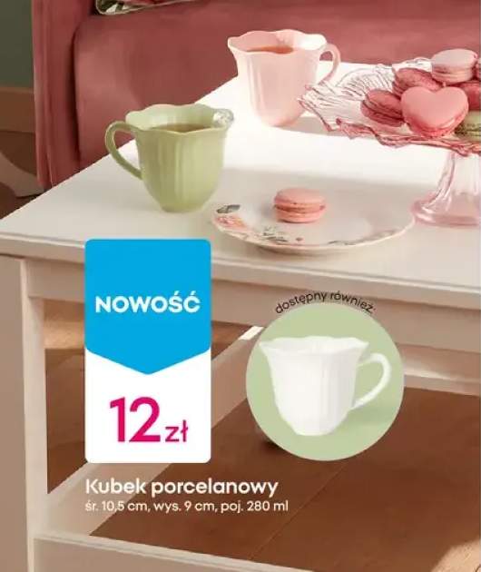 Kubek porcelanowy