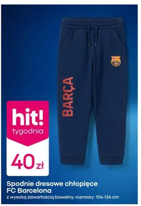 Spodnie dresowe chłopięce