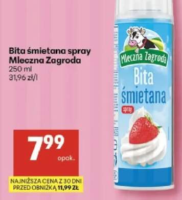Śmietana w sprayu