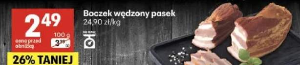 Boczek wędzony