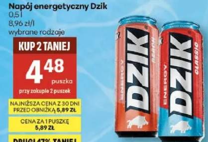 napój energetyczny
