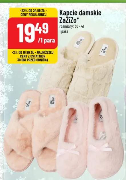 kapcie damskie