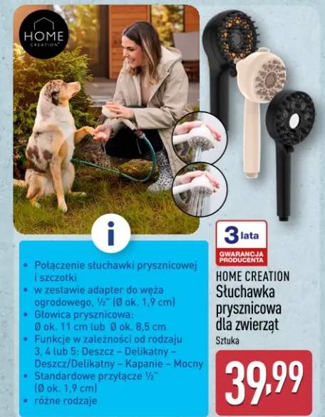 słuchawka prysznicowa