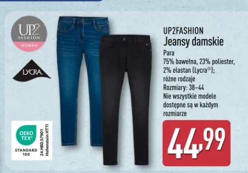Jeansy damskie