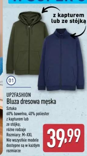Bluza dresowa męska