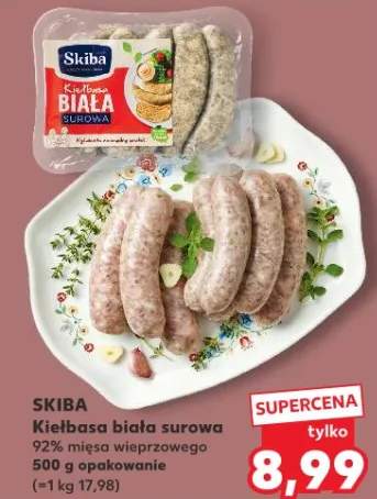 Kiełbasa biała surowa