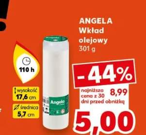 Wkład olejowy do znicza