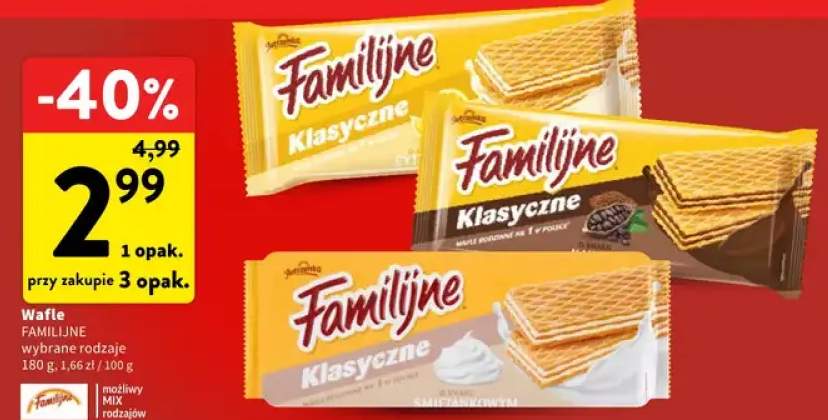 Wafle Familijne