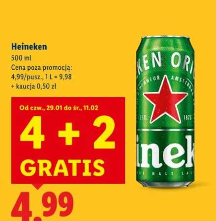Piwo Heineken