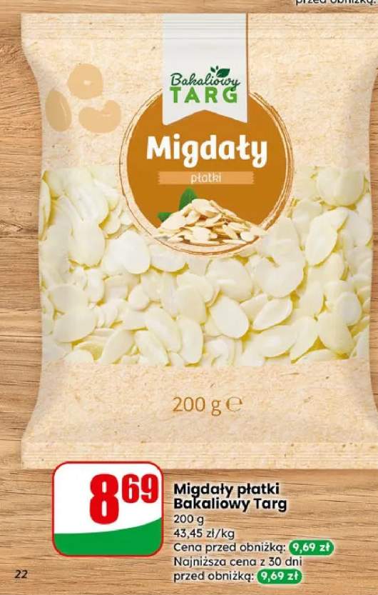 Migdały płatki