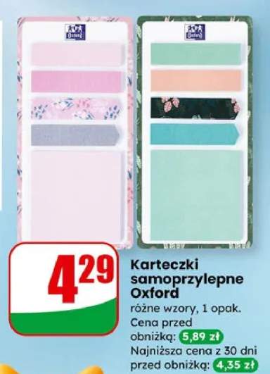 karteczki samoprzylepne