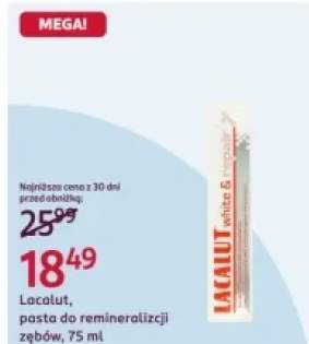 Pasta do zębów Lacalut, do remineralizacji, 75 ml