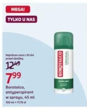 Antyperspirant Borotalco, w sprayu, 45 ml