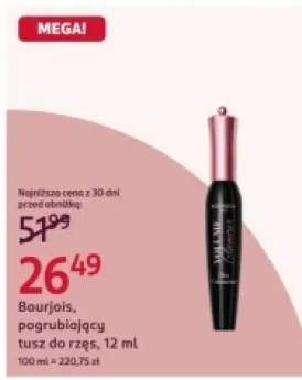 Tusz do rzęs Bourjois, pogrubiający, 12 ml