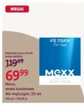Woda toaletowa Mexx dla mężczyzn, 50 ml