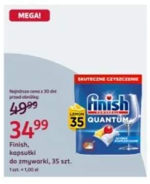Kapsułki Finish do zmywarki, 35 szt.
