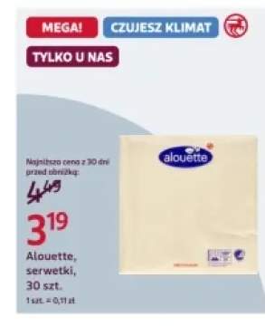 Serwetki Alouette, 30 szt.