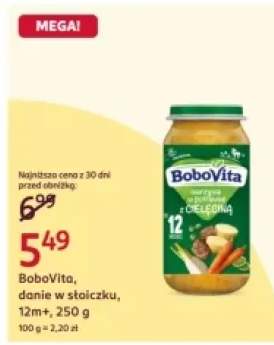 Danie BoboVita w słoiczku, 12m+, 250 g