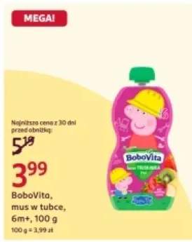 Mus BoboVita w tubce, 6m+, 100 g