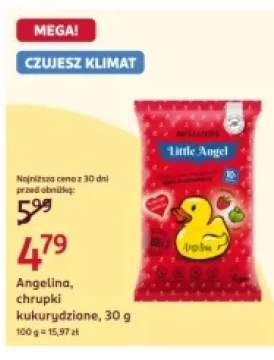 Chrupki Angelina kukurydziane, 30 g