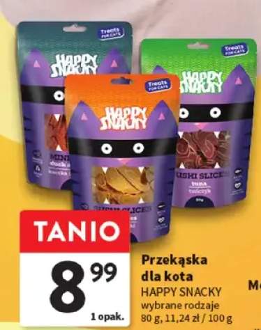 Przekąska dla kota HAPPY SNACKY wybrane rodzaje